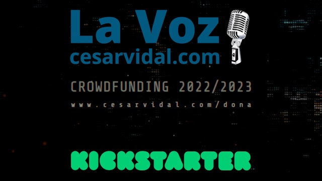 Participa en el crowdfunding de La Voz de César Vidal - 2022/2023