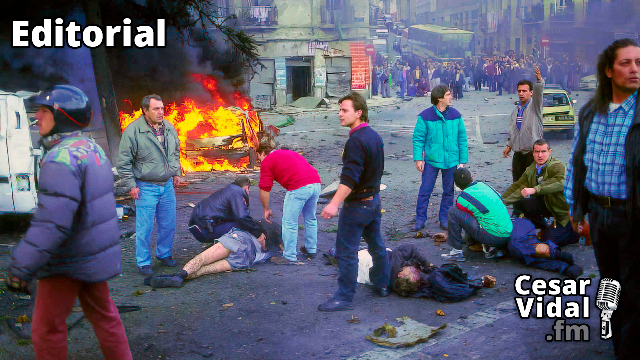 En recuerdo de las víctimas del atentado terrorista del puente de Vallecas