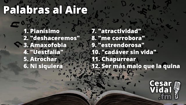 Palabras al aire - 03/07/23