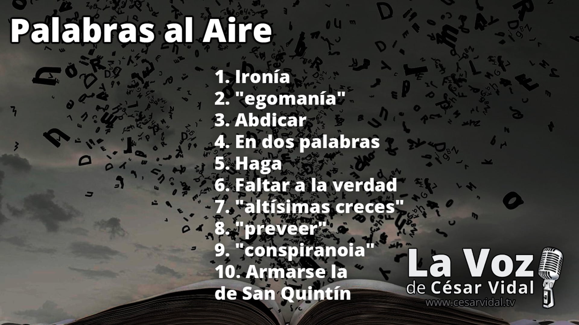 Palabras al aire - 03/03/25