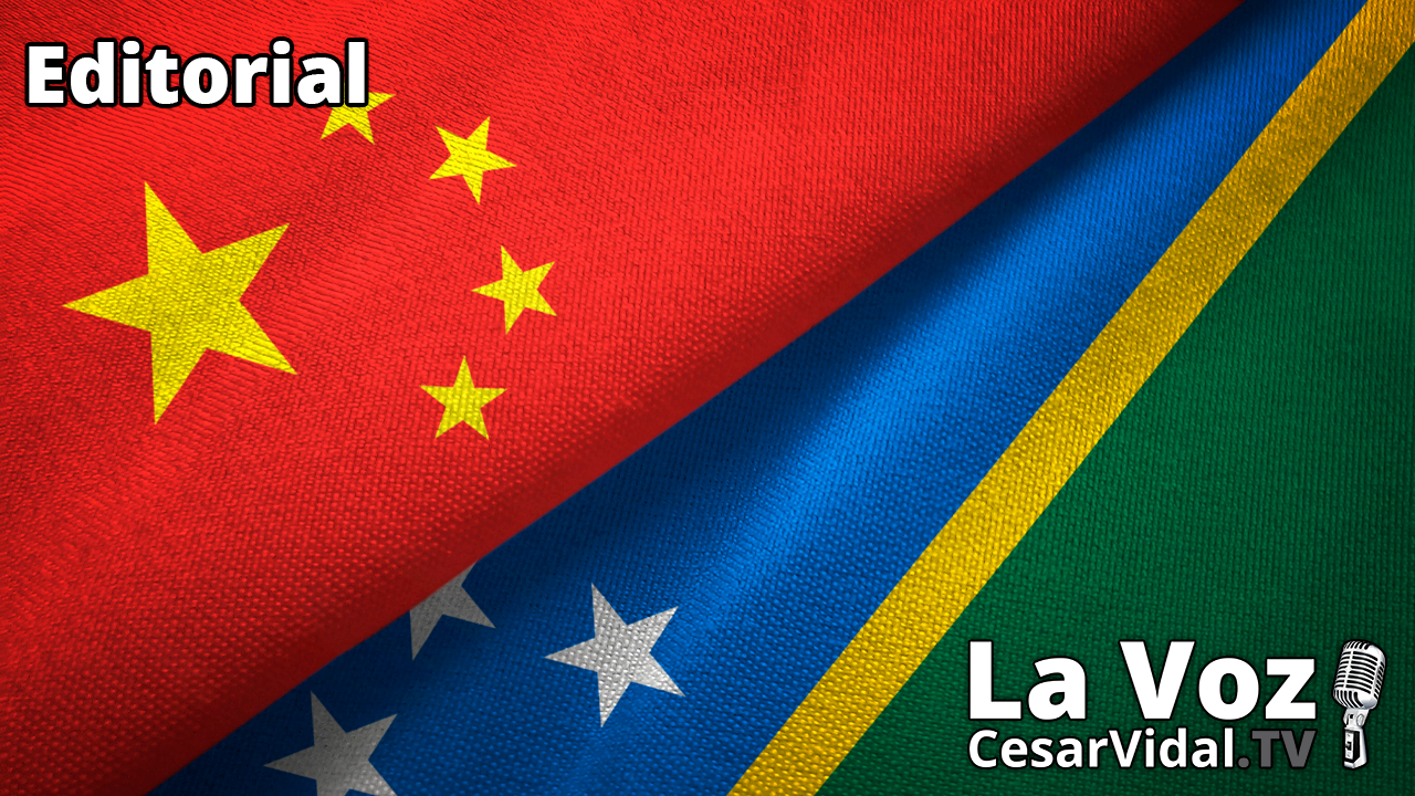 China pone el pie en las islas Salomón - 26/04/22