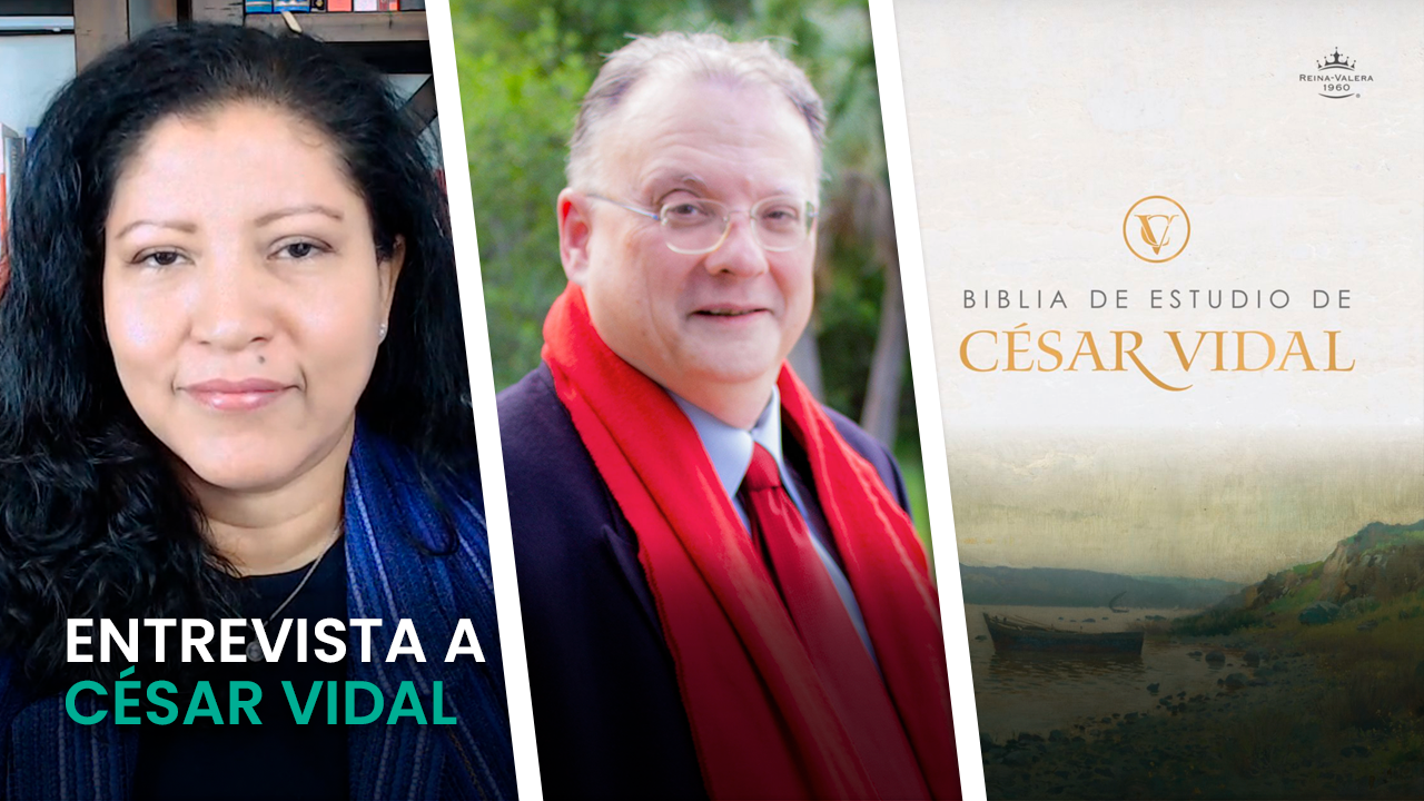 Lluvia Agustín entrevista a César Vidal sobre su aclamada Biblia de Estudio