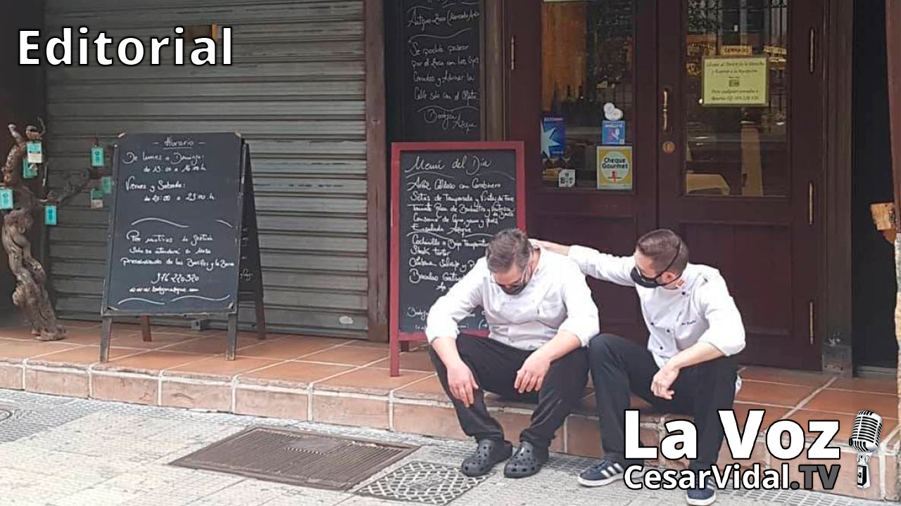 En España el sector de los servicios se desploma - 17/03/21