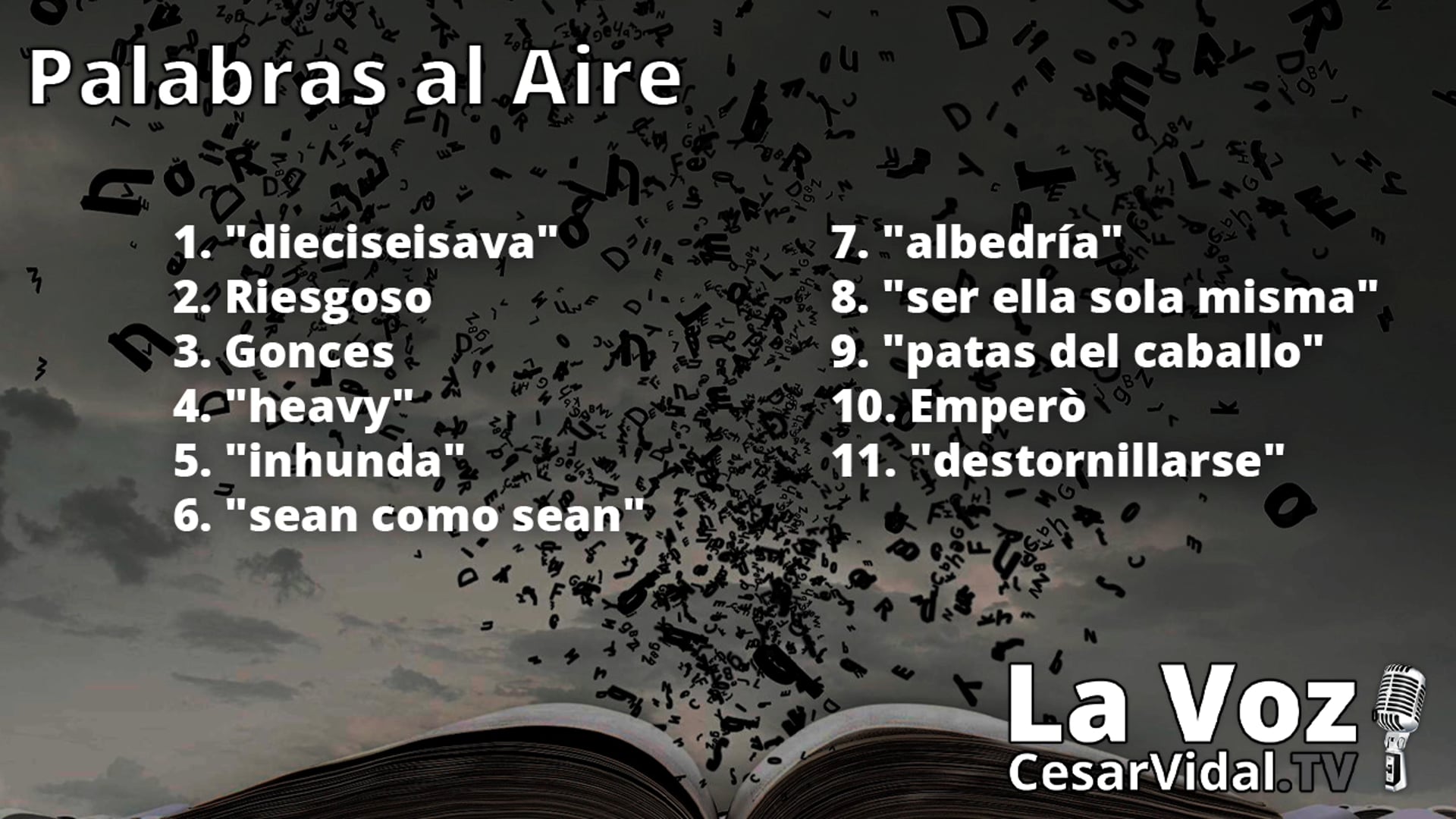 Palabras al aire - 15/02/21