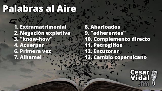 Palabras al aire - 15/05/23