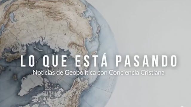 Lo que está pasando: conversación con...