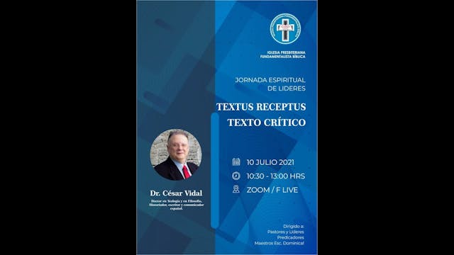 Conferencia de César Vidal: TEXTO MAY...