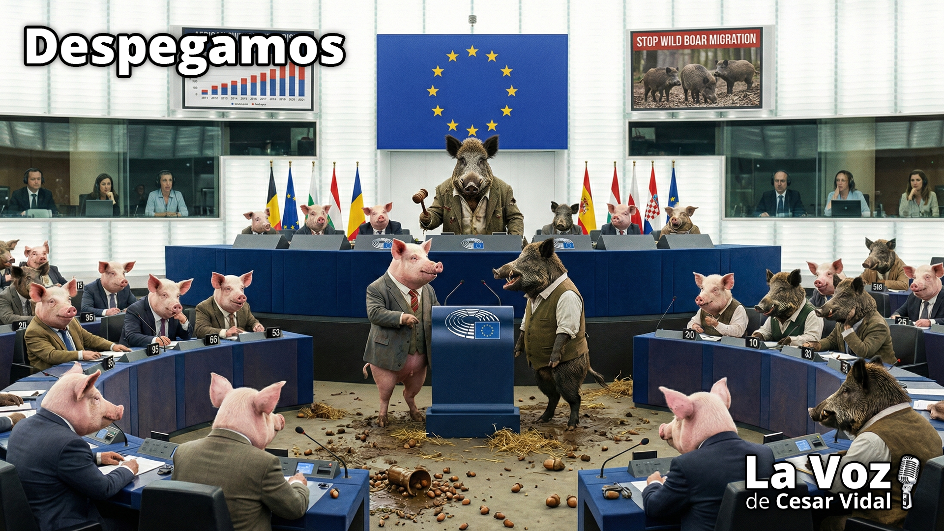 Peste geopolítica, caída Europa, Bruselas vs Musk y Macron en China - 08/12/25