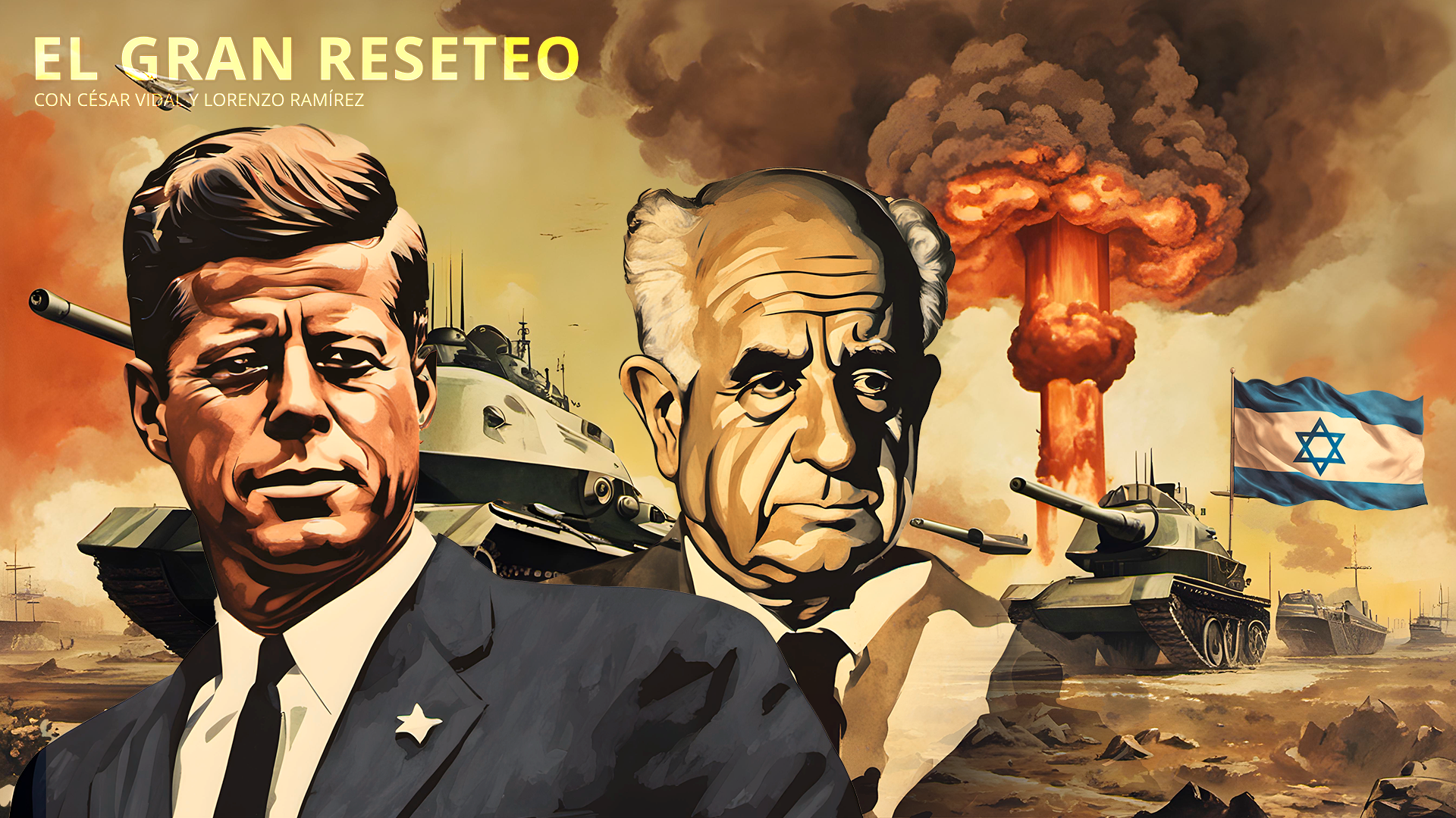 Guerra en Tierra Santa (4): El lobby israelí contra JFK y Guerra de los 6 Días