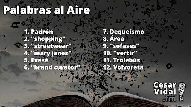 Palabras al aire - 12/12/22