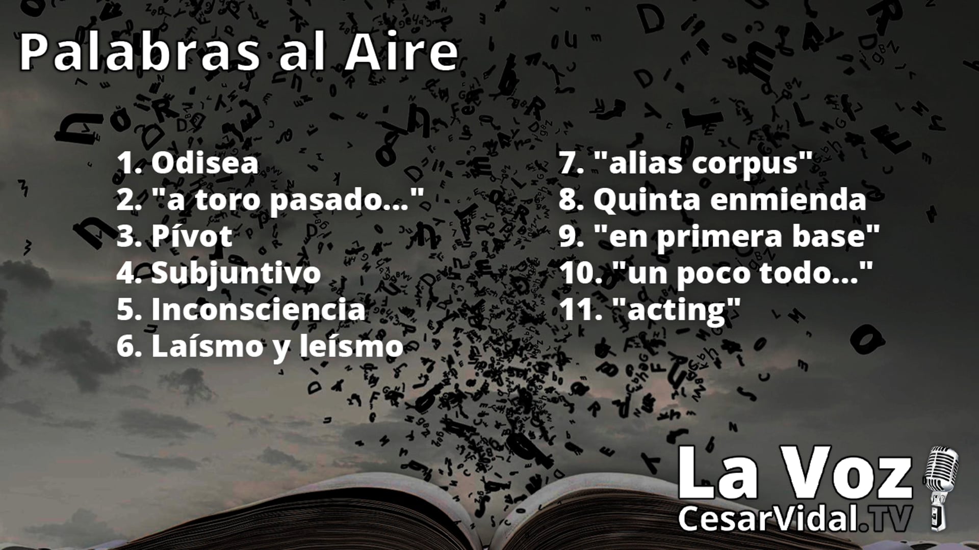 Palabras al aire - 28/09/20