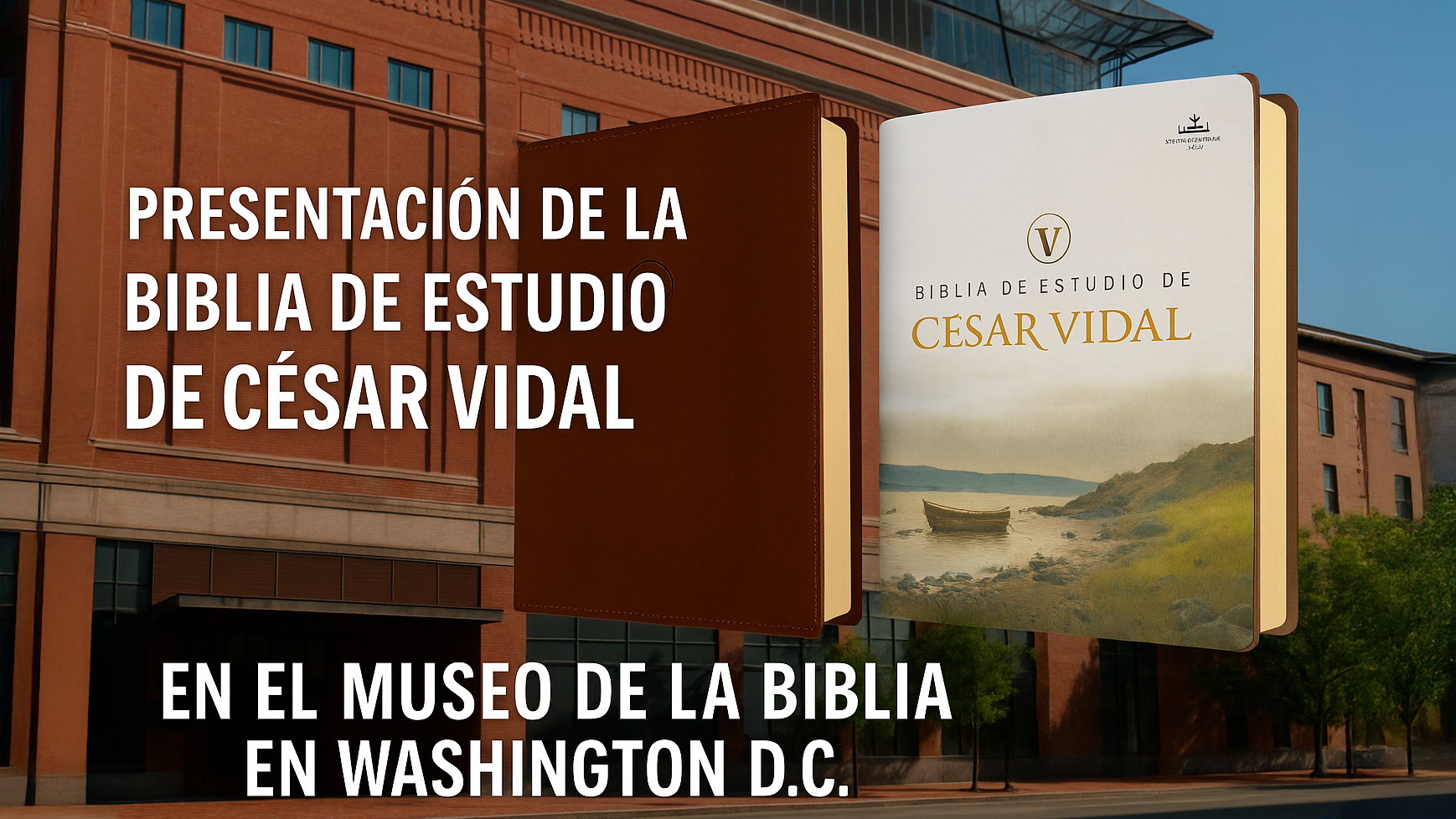 Presentación de la Biblia de Estudio de César Vidal - 20/06/25