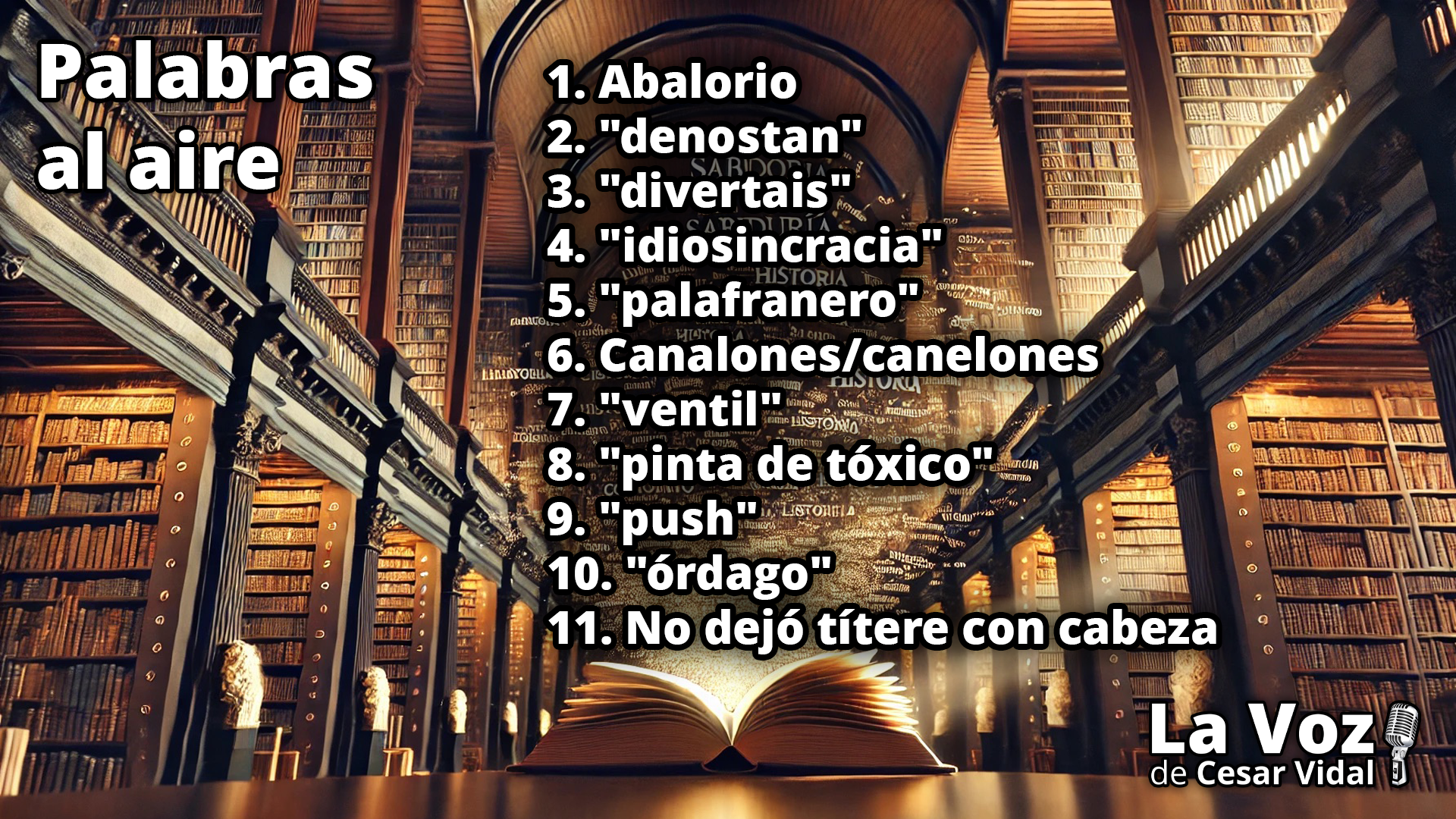 Palabras al aire - 22/09/25