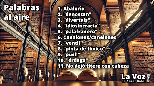 Palabras al aire - 22/09/25