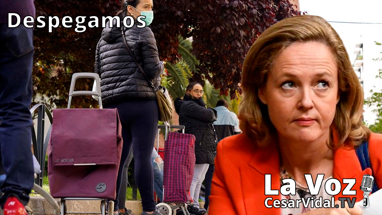 Reformas fake de Calviño, empresas huyen a Portugal y colas del hambre en España