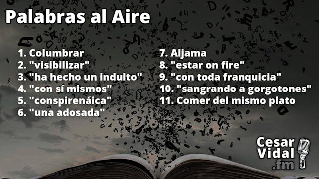 Palabras al aire - 09/12/24