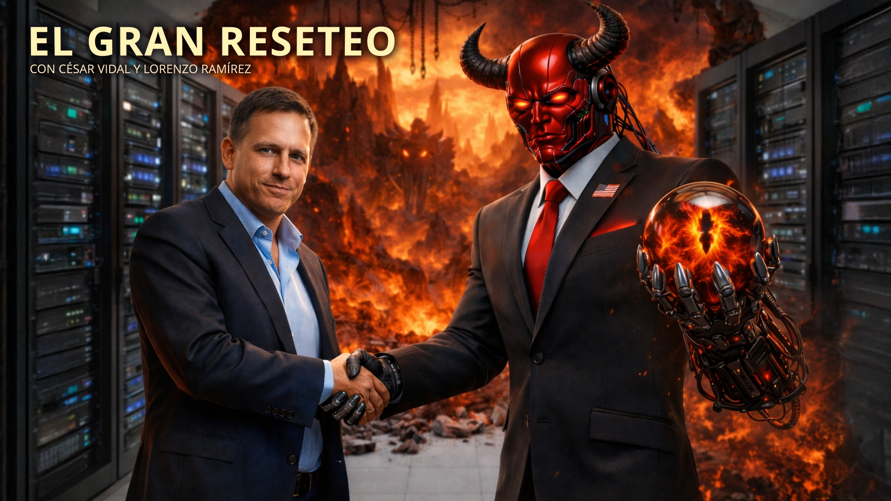 La agenda ocultista de la IA (II): Peter Thiel (Palantir) y el Anticristo