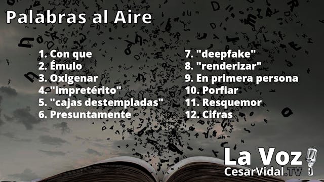Palabras al aire - 21/06/21