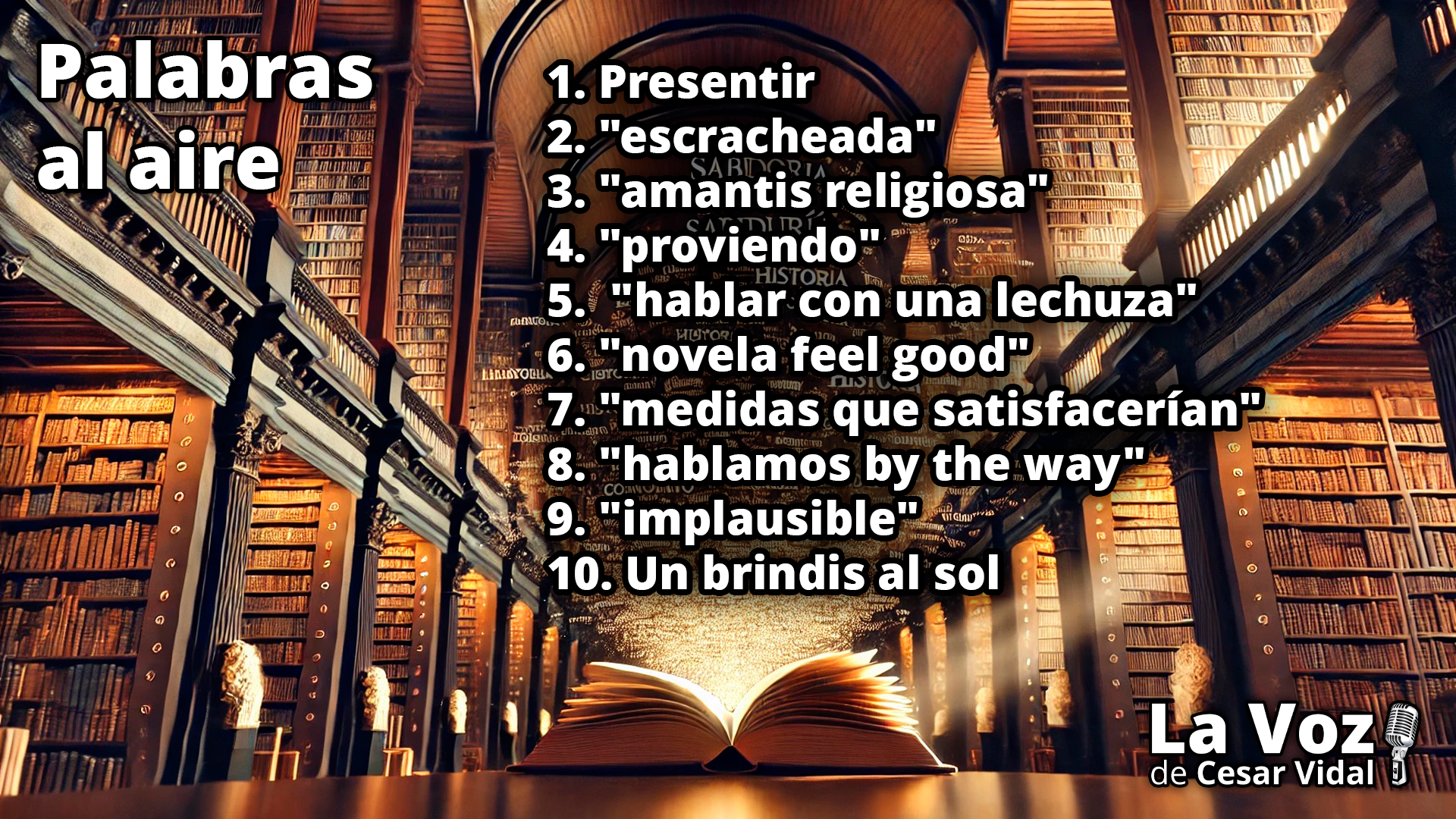 Palabras al aire - 13/03/26