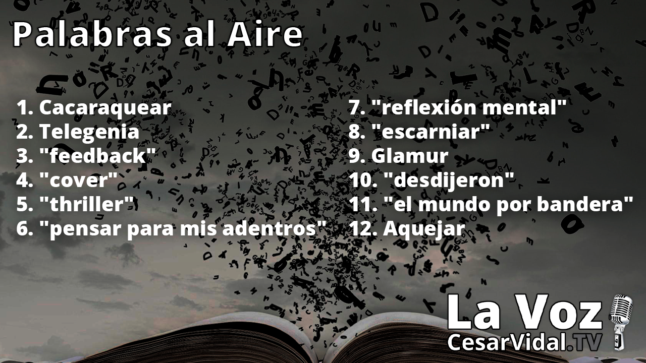 Palabras al aire - 30/11/20