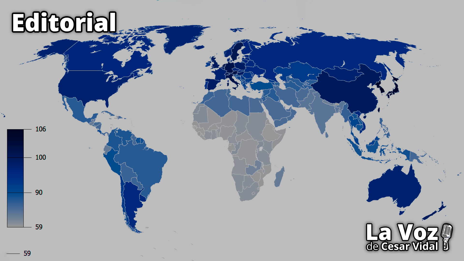 Las naciones más y menos inteligentes - 23/05/25