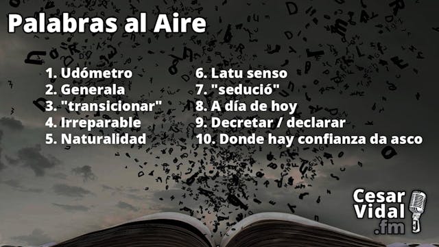 Palabras al aire - 03/02/25