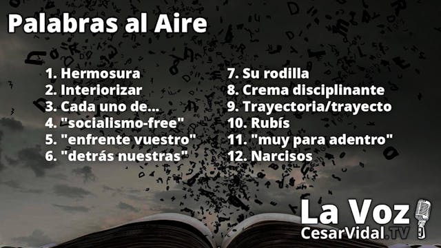 Palabras al aire - 02/05/22