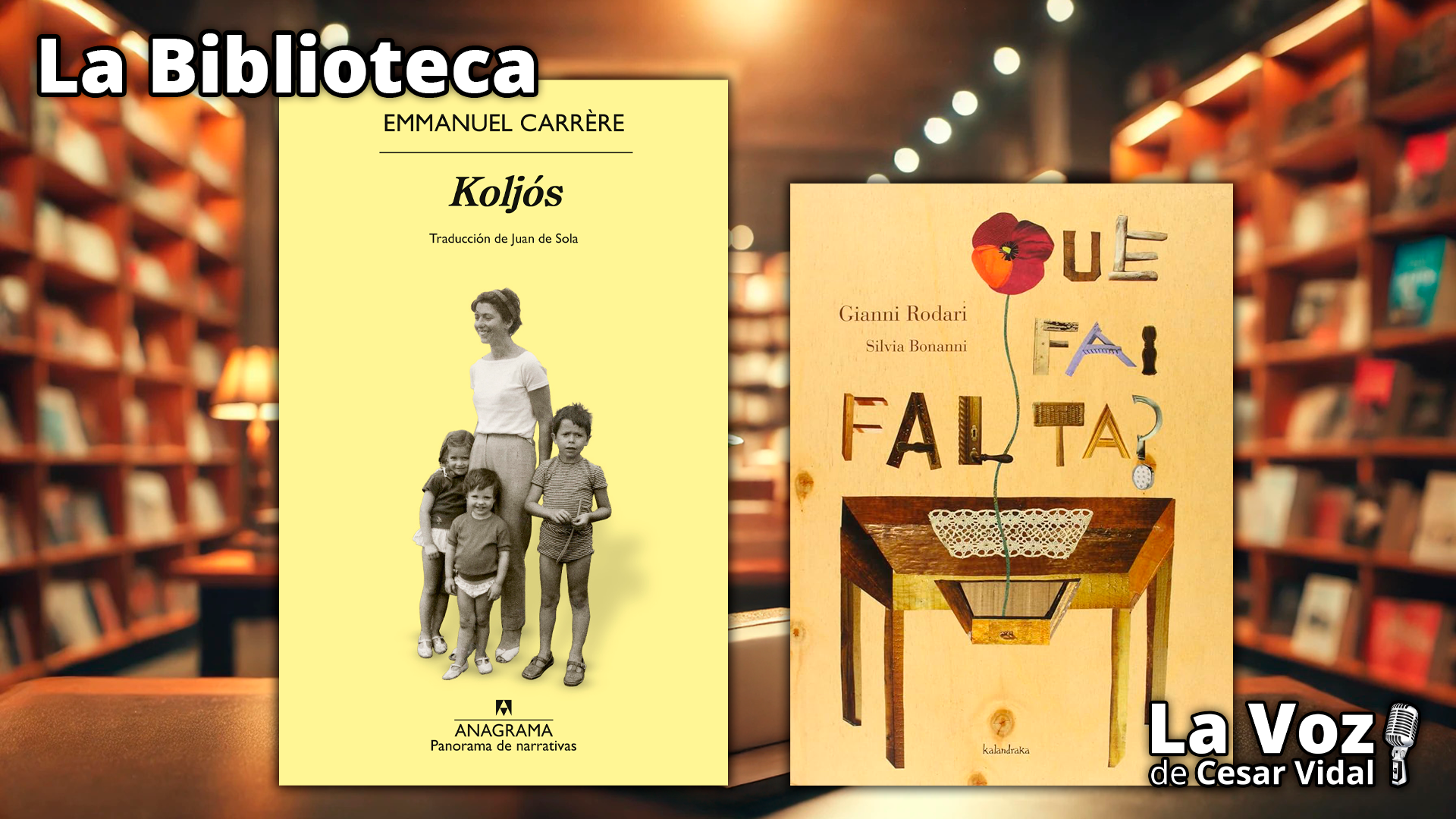 "Koljós" y "¿Qué hace falta?" - 19/03/26