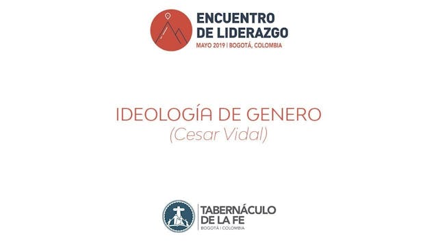 Ideología de género - 24/05/2019