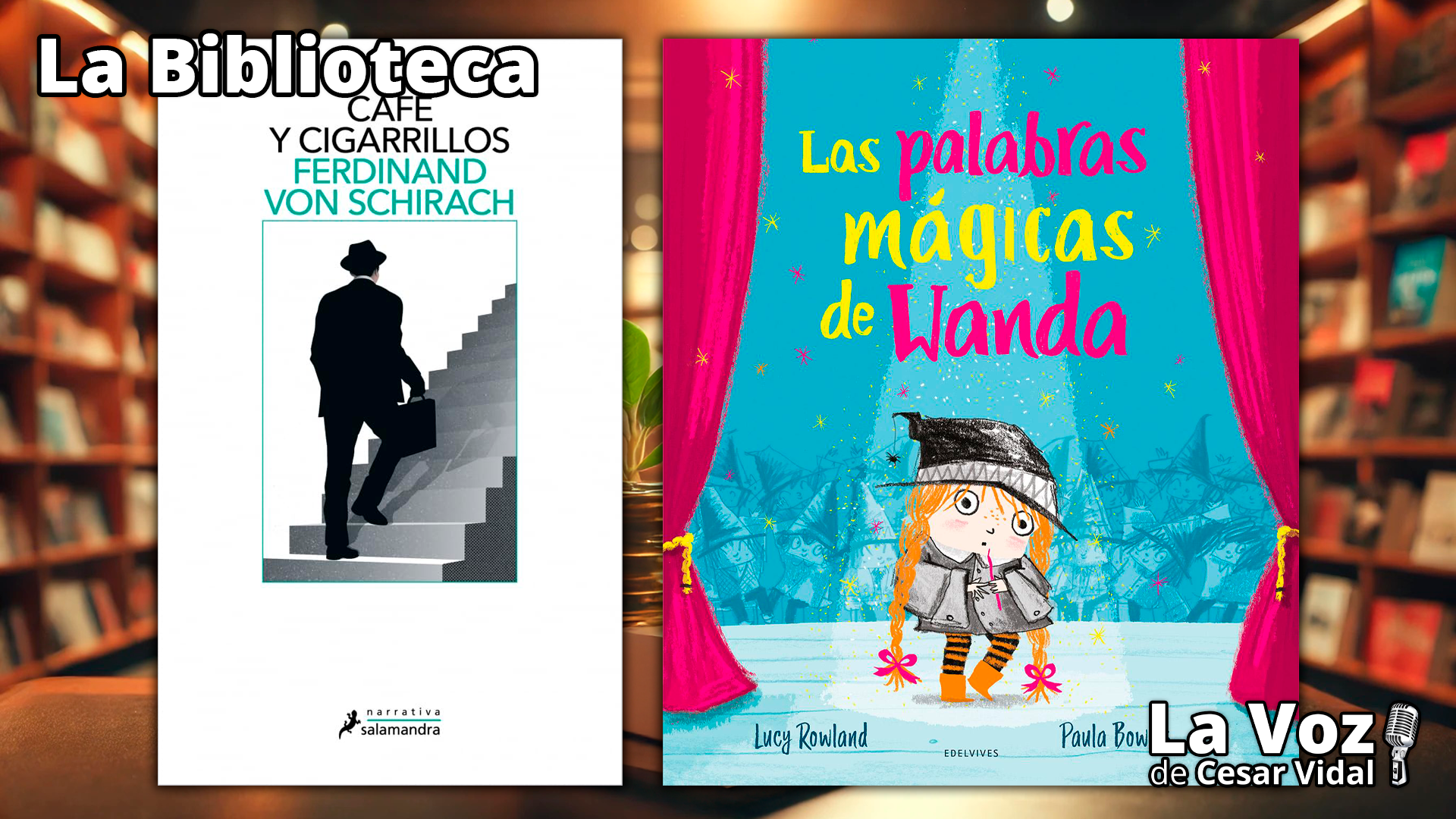 "Café y cigarrillos" y "Las palabras mágicas de Wanda" - 13/03/25