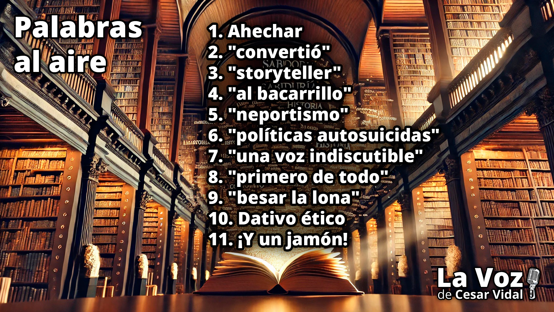 Palabras al aire - 12/01/26