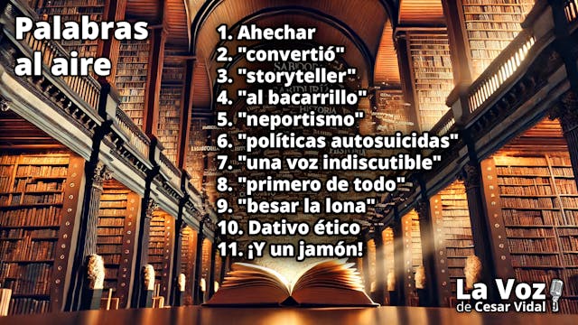 Palabras al aire - 12/01/26
