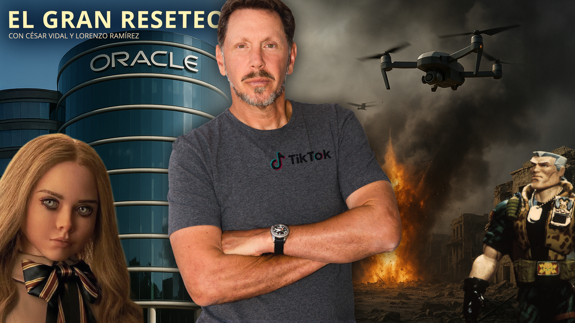 Operación Tik-Tok: el oráculo Ellison y el Gran Hermano de la CIA y el Mossad