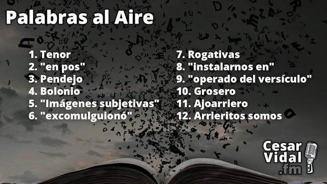 Palabras al aire - 13/02/23