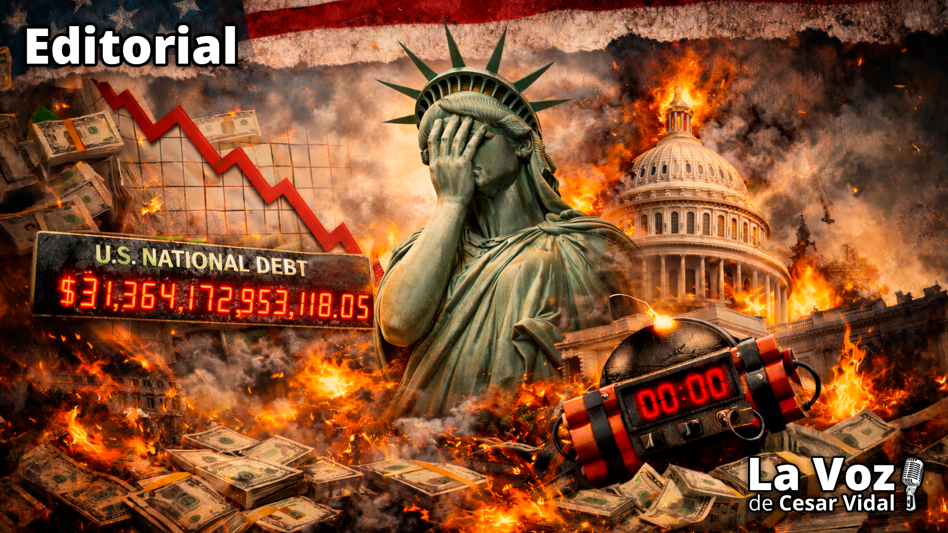 El irresistible crecimiento de la deuda de Estados Unidos - 15/04/26