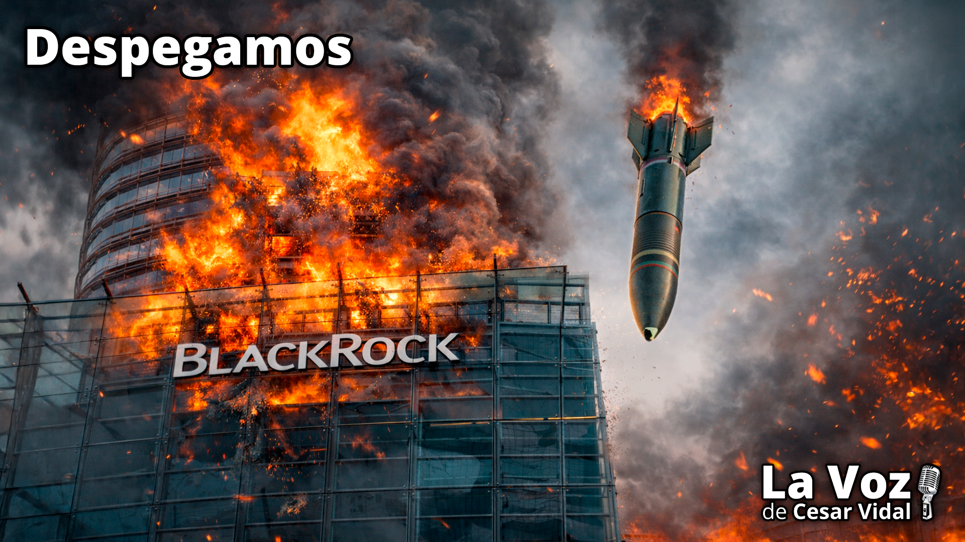 Arde Oriente, lunes negro, falsas banderas, shock económic y corralito Blackrock