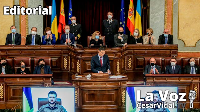 El Congreso se divierte con Zelenski ...