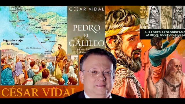 Entrevista a César Vidal: Pedro El Galileo y los primeros CRISTIANOS - 07/09/23