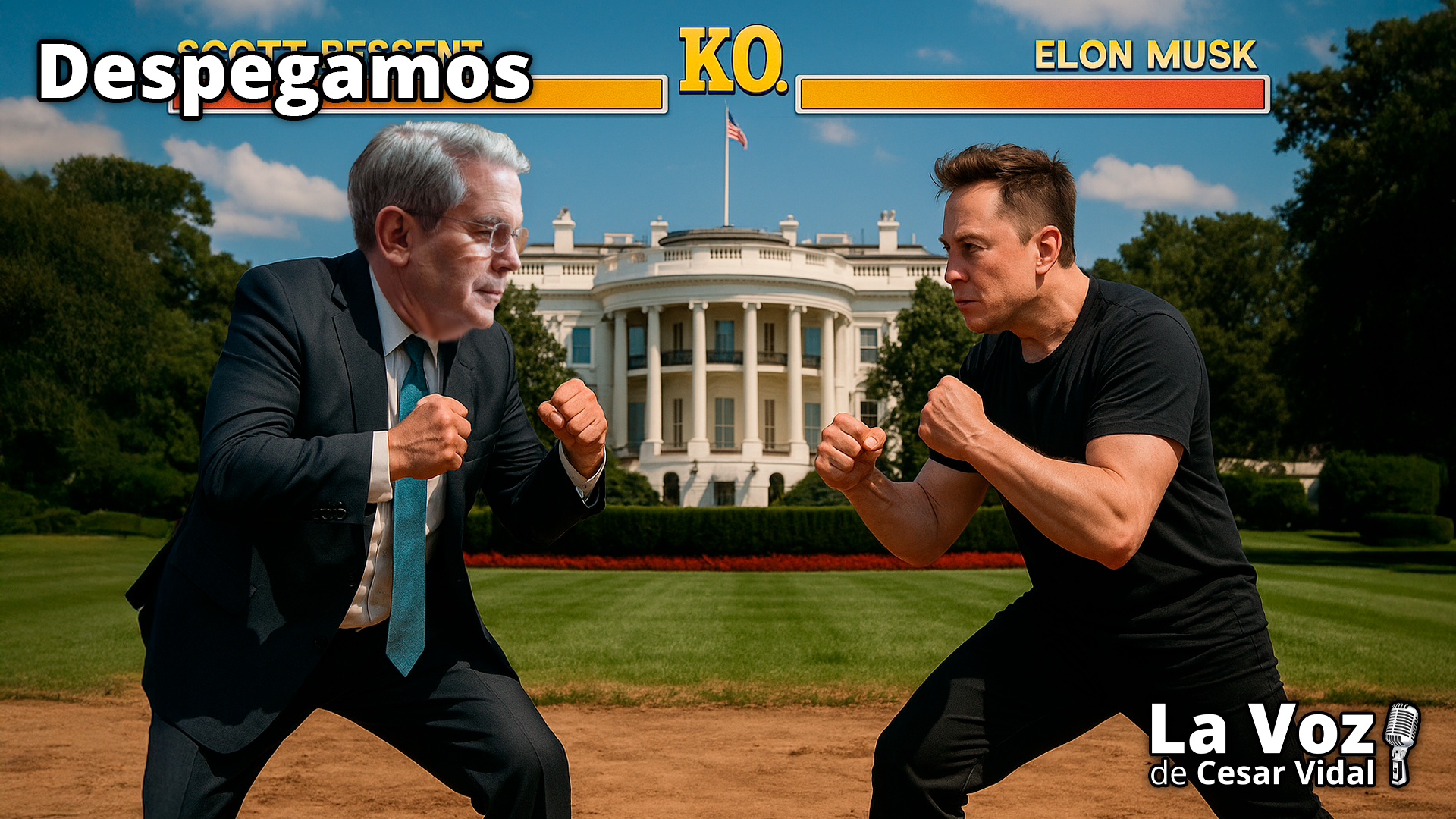 Póker arancelario, pelea Musk–Bessent, Vance en India e Irán nuclear - 24/04/25