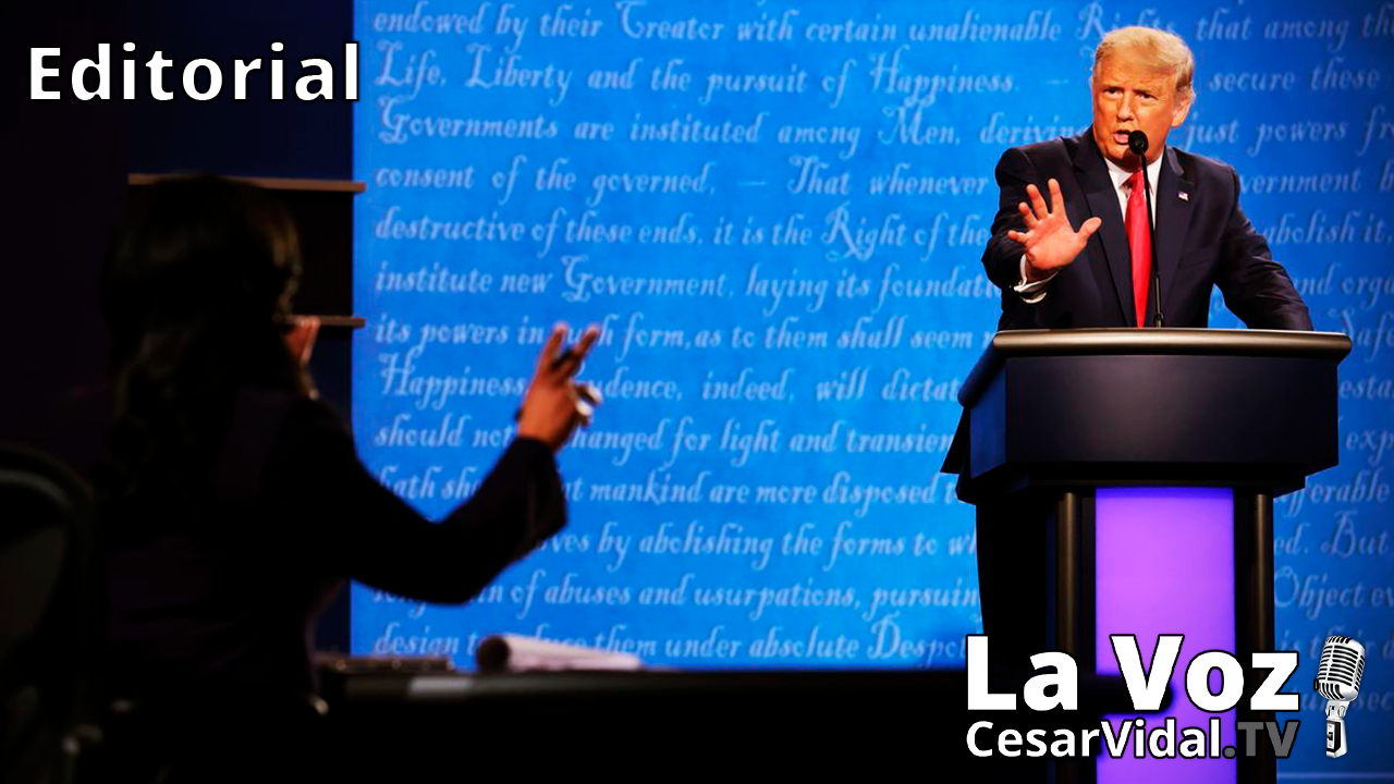 Trump se impone a Biden - 23/10/20