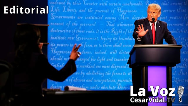 Trump se impone a Biden - 23/10/20