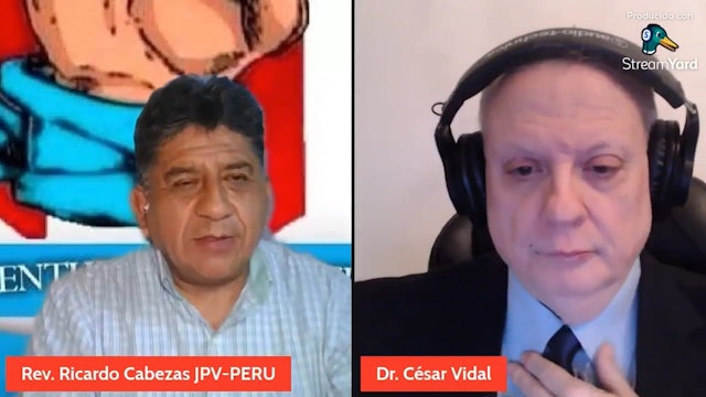 El Pastor Ricardo Cabezas entrevista a César Vidal - 28/12/22