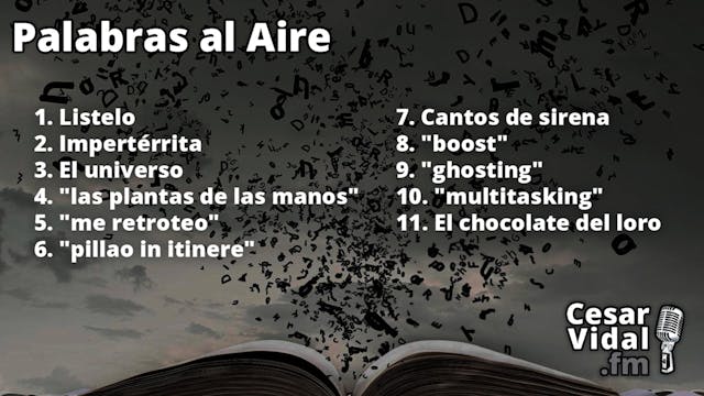 Palabras al aire - 13/01/25