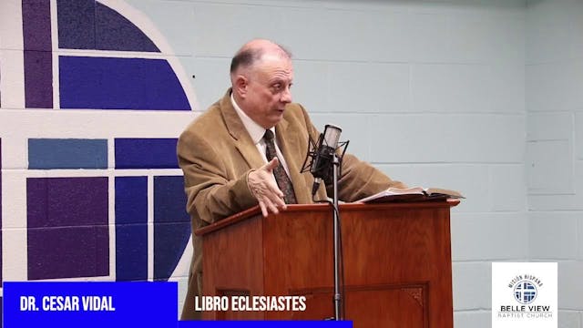 Libro de Eclesiastés - 03/11/24