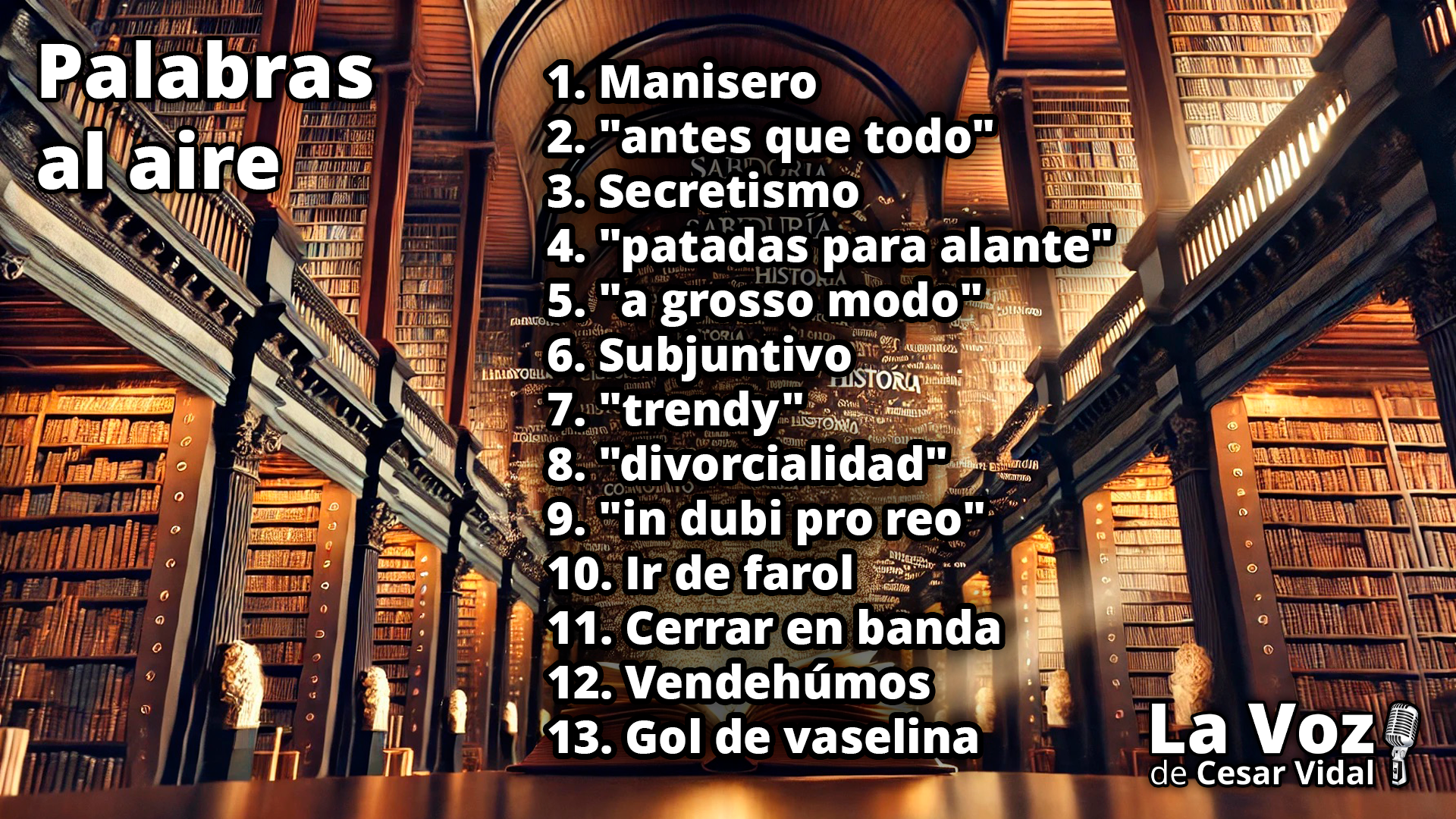 Palabras al aire - 31/03/25