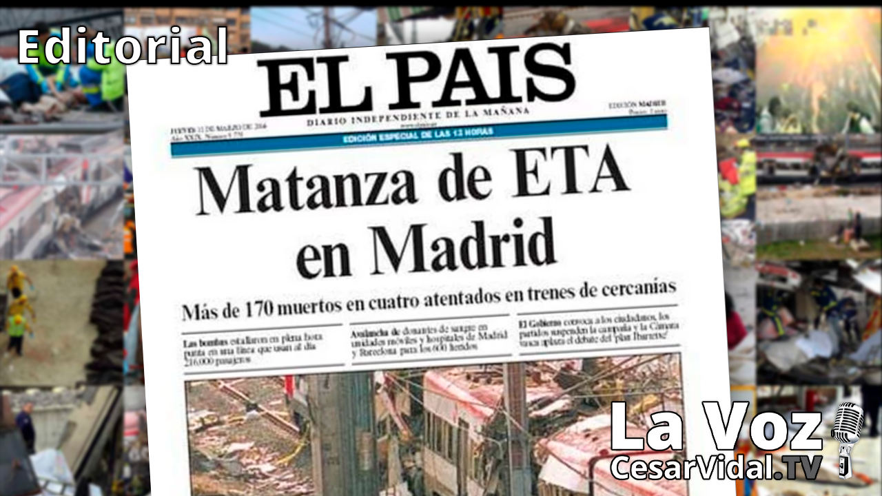 En recuerdo del 11-M - 11/03/21