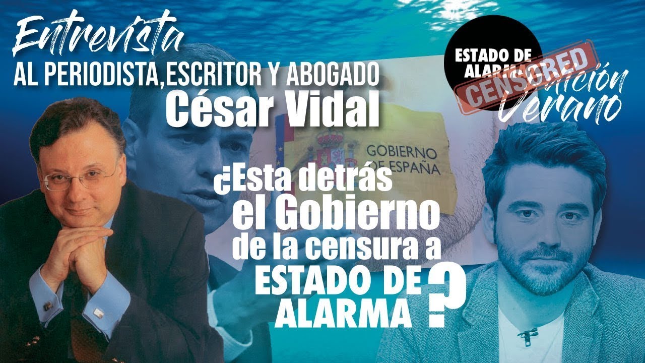 Javier Negre entrevista a César Vidal - 19/08/20