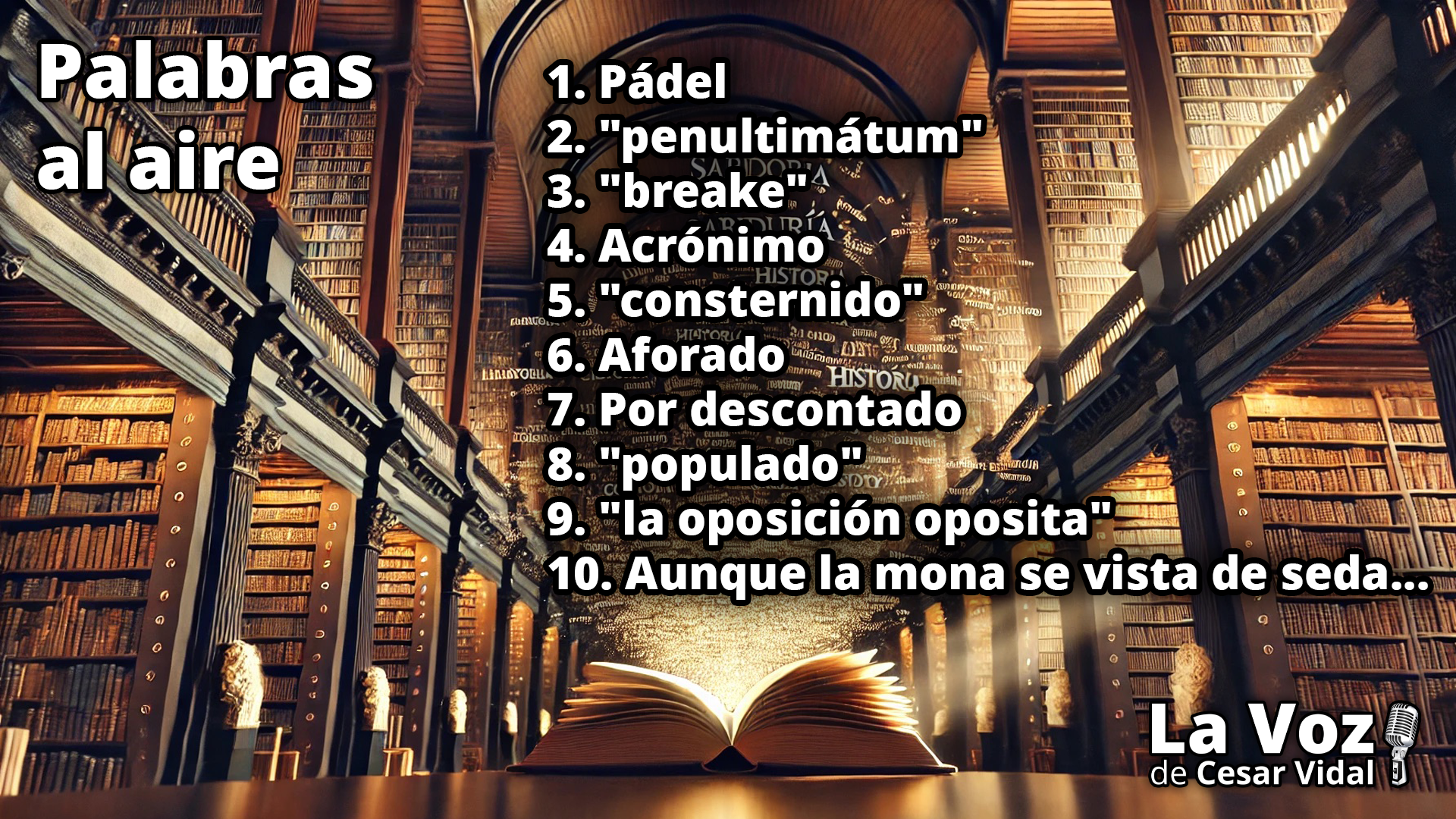 Palabras al aire - 03/11/25