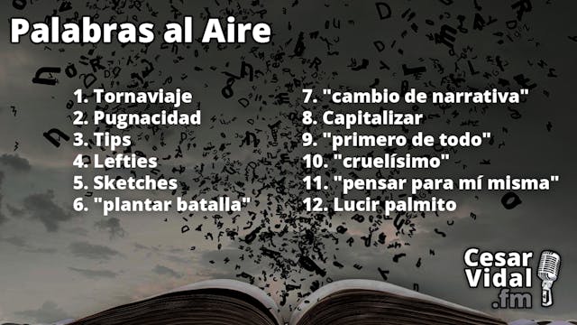 Palabras al aire - 13/11/23