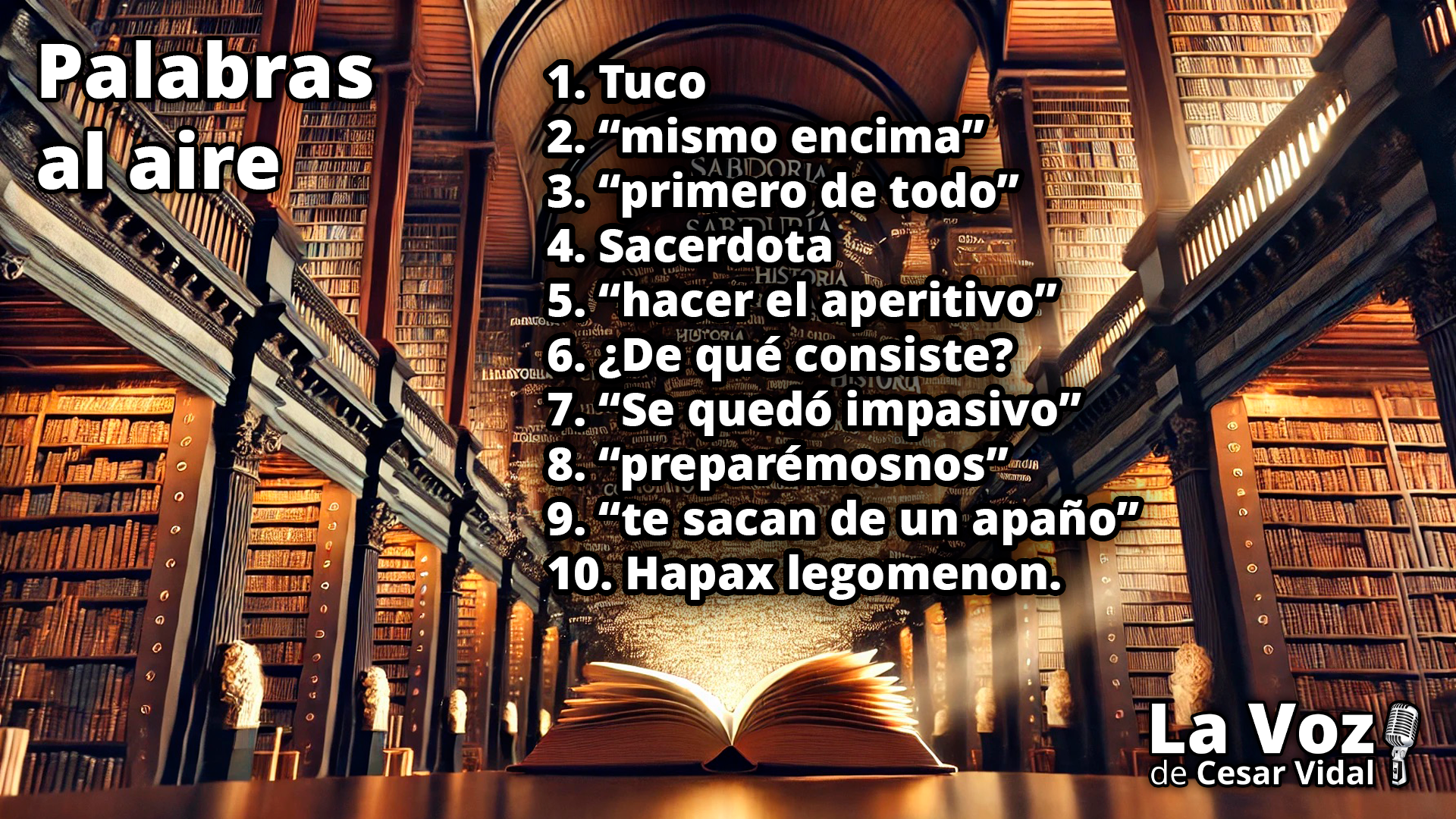 Palabras al aire - 20/04/25